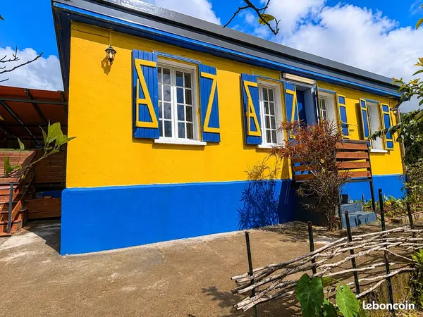 Maison Créole 90 m² sur 1 449 m² de terrain