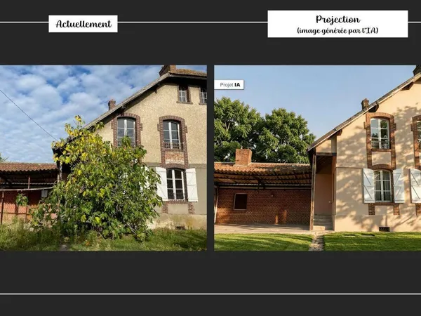 Maison 3 pièces 52 m²