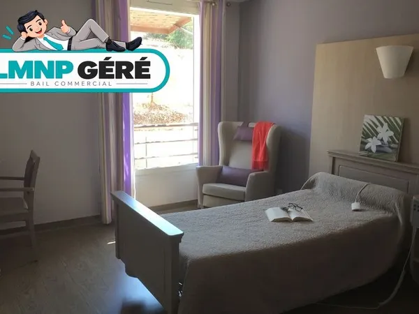 Chambre EHPAD - investissement LMNP géré - idéal investisseur