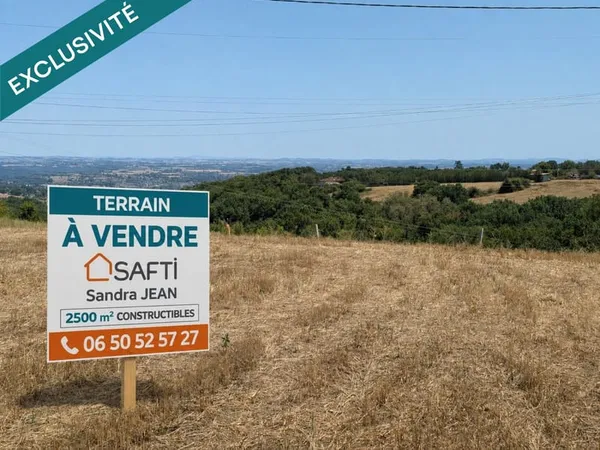Terrain constructible à 5 minutes d'Albi
