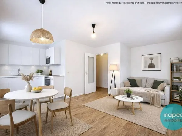 Appartement 1 pièce 28 m²