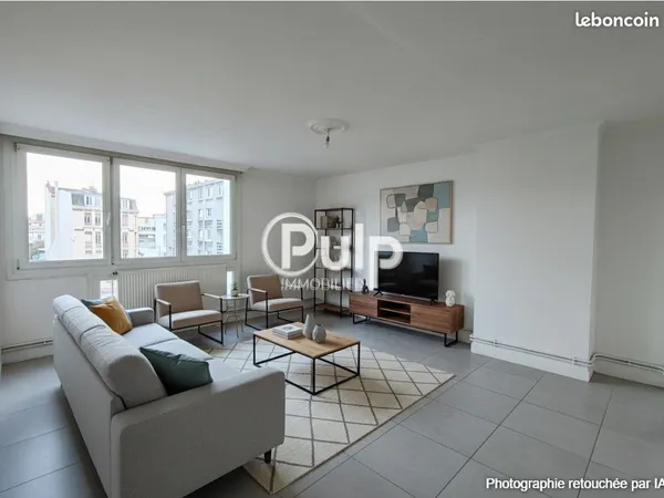 Appartement 3 pièces 76 m²