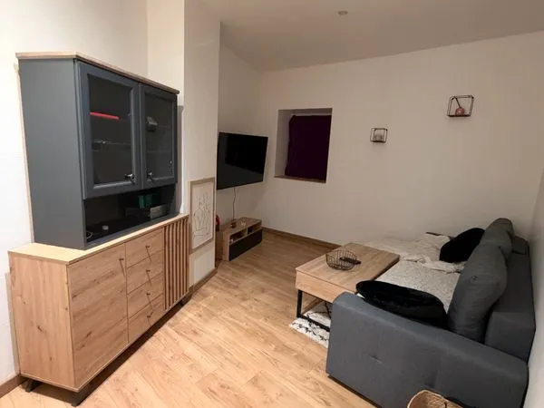 Superbe studio meublé 40 m2, tout équipé, climatisation réversible, bus direct Strasbourg, idéal étu