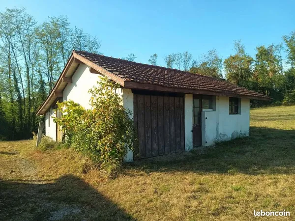 Ferme à rénover entièrement ou à rebâtir - 65 m² sur 1000 m² - Orthevielle