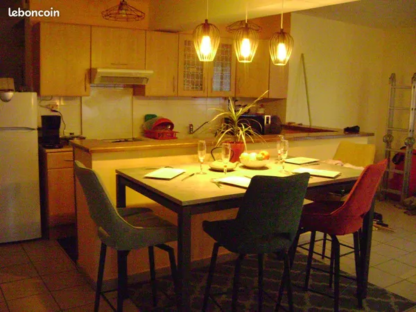 Appartement grand T3 de 78 m2 jardin