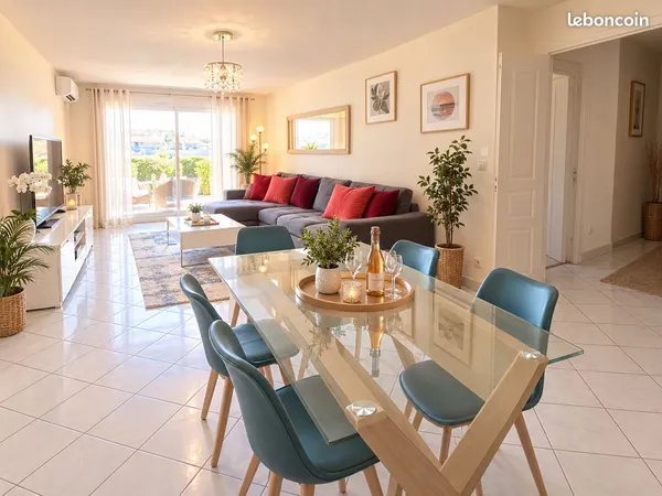 Appartement de type 4 avec terrasse et garage