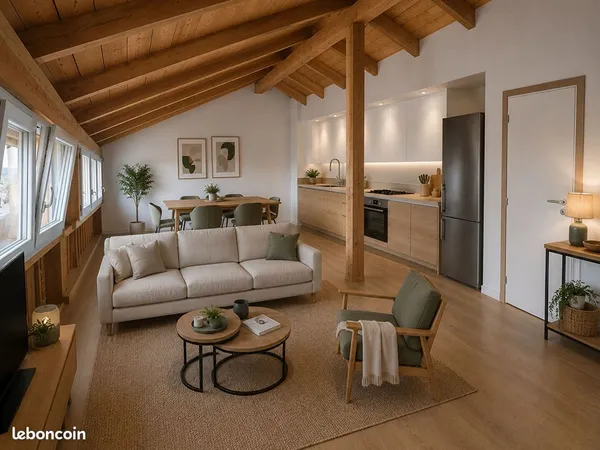 Appartement 2 pièces 49 m²