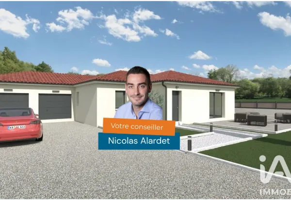 Terrain 850 m²