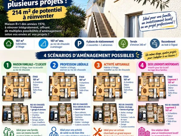 Maison T5 à rénové