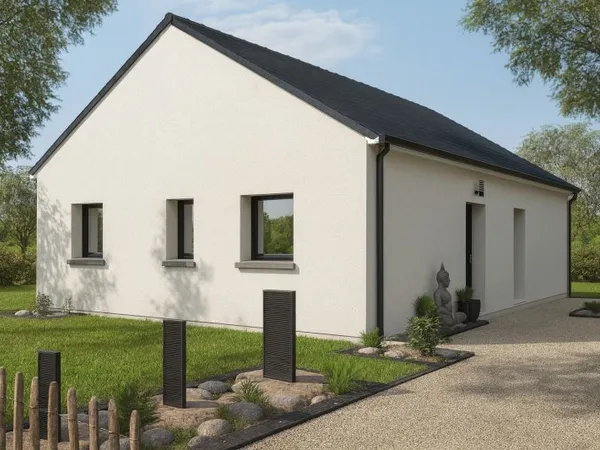 Projet de construction d'une maison 75 m² avec terrain à BAIN-DE-BRETAGNE (35)