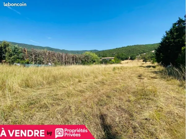 Terrain 982 m² Le Brusquet