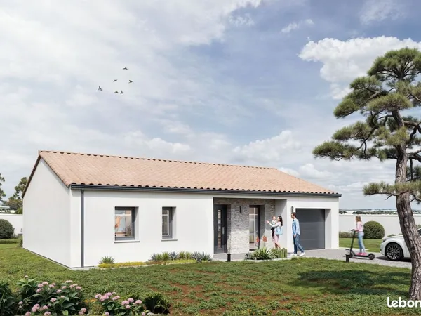 Projet de construction d'une maison 78 m² avec terrain à LA GAUBRETIERE (85)