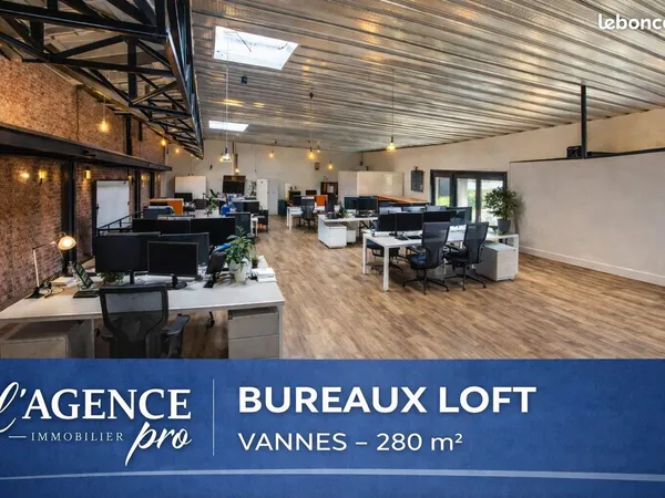 Bureaux 280 m² Vannes