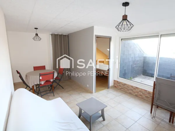 Appartement F2 de 35 m2 avec place de parking