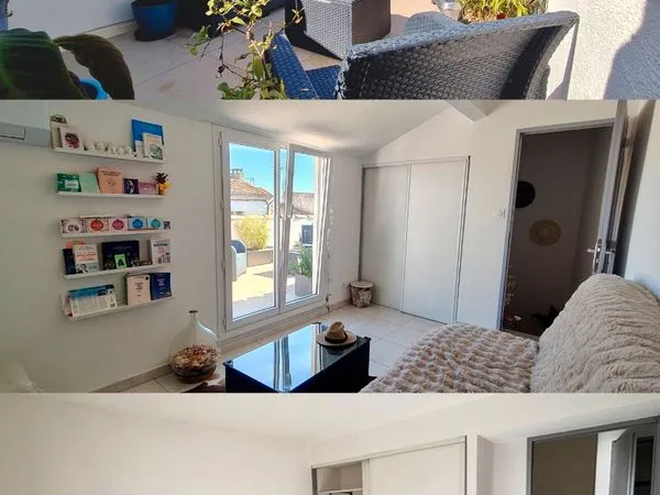 Maison/3 chambres/2 garages/ terrasse tropézienne