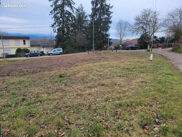 Terrain constructible de 990m2
