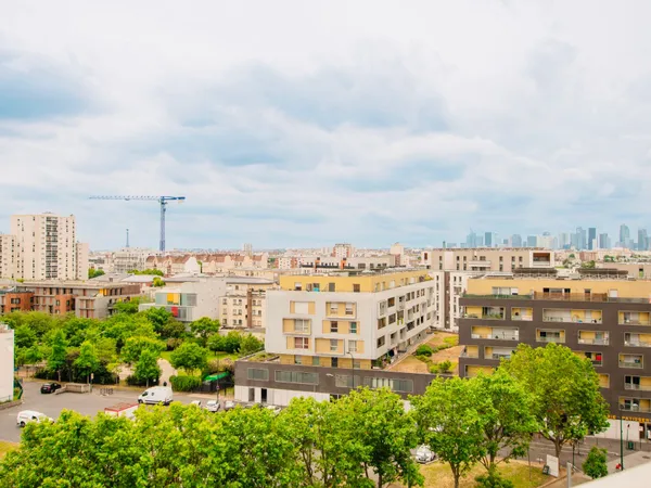 Colocation ou location T4 haut Asnières - magnifique vue Tour Eiffel