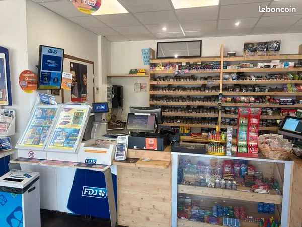 Fonds de commerce tabac, FDJ, presse 60 m²