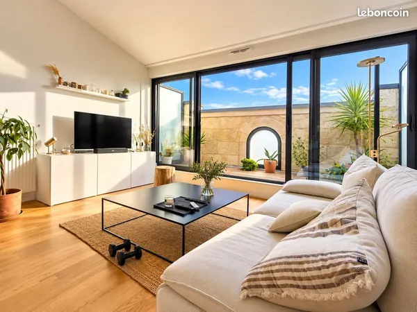 🏡 à louer - t3 meublé récent avec terrasse & parking - talence