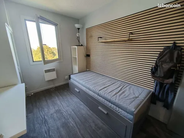Studio étudiant meublé de 13 m² - Tours Grandmont