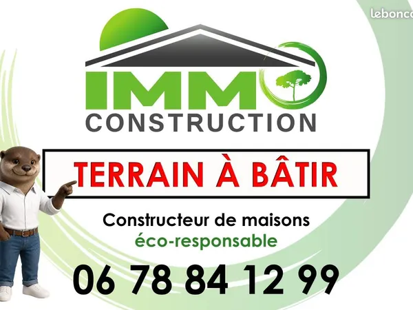 Terrain 300 m² Eysines
