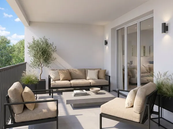 AIX-EN-PROVENCE - T3 NEUF AVEC TERRASSE - 66 M²