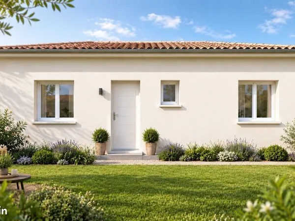 Maison contemporaine de 90 m² avec suite parentale et garage sur terrain de 370 m² à Lignan-sur-Orb 