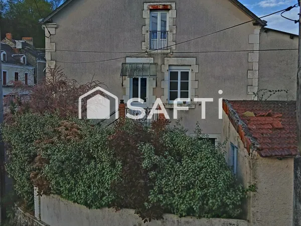 Maison de ville pleine de charme.