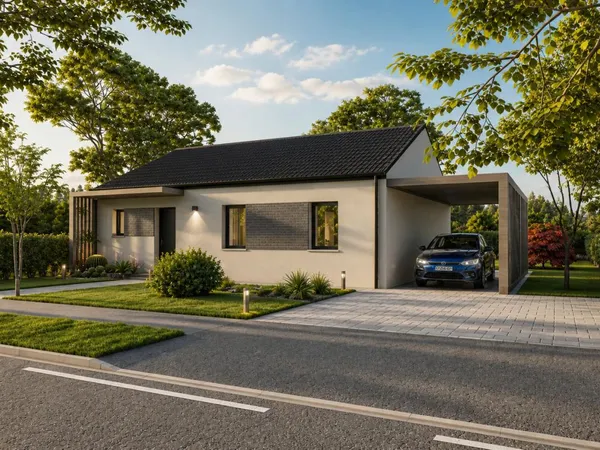 Terrain + maison 80 m²