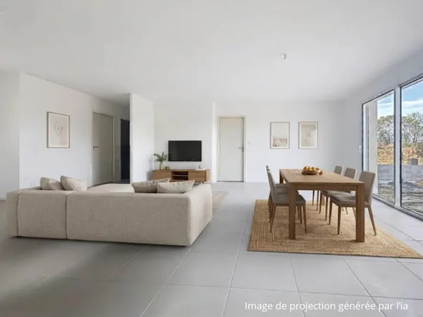 Maison neuve plain pied 3 chambres