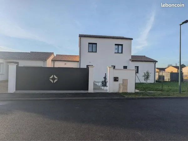 🏡 À LOUER - Maison contemporaine 107 m² - 4 chambres - Sèvres-Anxaumont