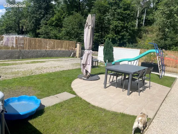 À vendre - 239 000 - Appartement de plain-pied de 104 m² avec jardin et atelier à Saint-Paul-en-Jare