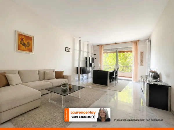 Appartement 3 pièces 78 m² - 2 Chambres - Cave - Garage - Parc - Piscine - Tennis - Tram Ligne 5 - P