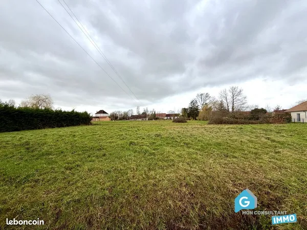 Terrain 1500 m² Saint-Martin-en-Bresse