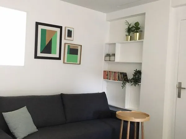 1 Chambre meublée, secteur Sacré Coeur et rue de Nantes proche des bus et métro