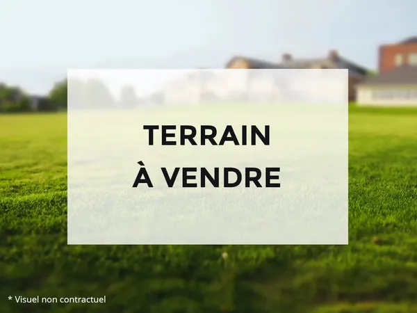 EXCLUSIVITÉ - TERRAIN À BÂTIR