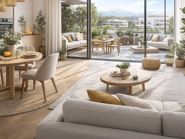 Appartement 3 pièces 64 m²