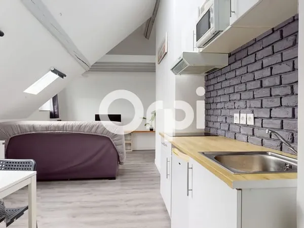 Studio 1 pièce 18 m²