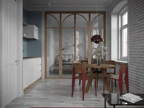 Studio 1 pièce 28 m²