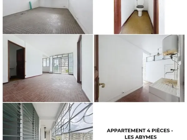 Appartement F4 avec box - Raizet / Les Abymes - 110 000 Négociable