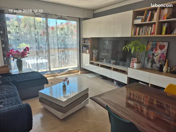 RDC SURÉLEVÉ- Appartement T3 74m2 les Aubes Montpellier