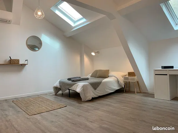 Coloc - Suite de 25m2 - Salle d'eau et WC privés