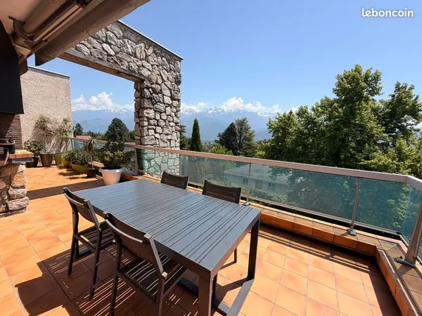 Baisse de Prix Maison atypique Meylan le Haut - Vue 360° montagnes - à 10 min de Grenoble