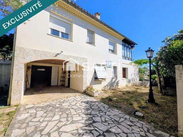 Corneilhan : Maison 166m² + véranda, calme & potentiel