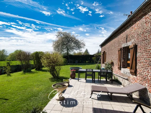 🏡 Maison familiale de 154 m² avec jardin, garage et atelier à Fesmy-le-Sart