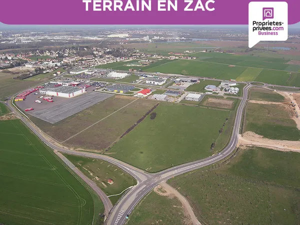 Herrlisheim à 10 min de Colmar - Terrain d'activité extérieur sécurisé 1100 m²