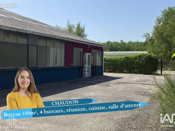 Bureaux 100 m² CHAUDON