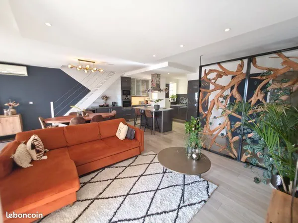 Appartement T3 Duplex Canal du Midi 105m2
