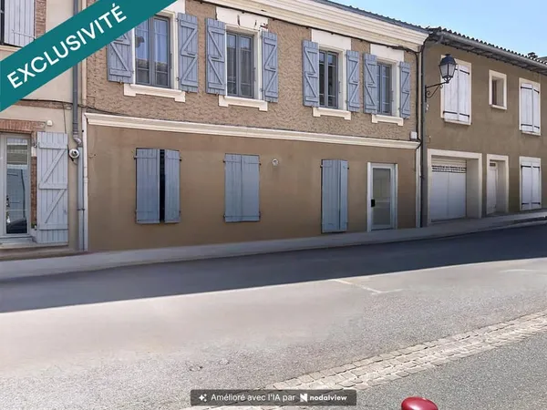 Appartement 3 pièces, avec terrasse de 24².
