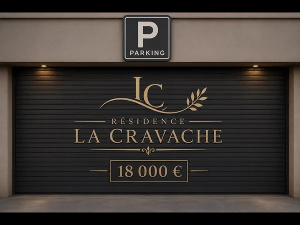 Vends parking - 23m²